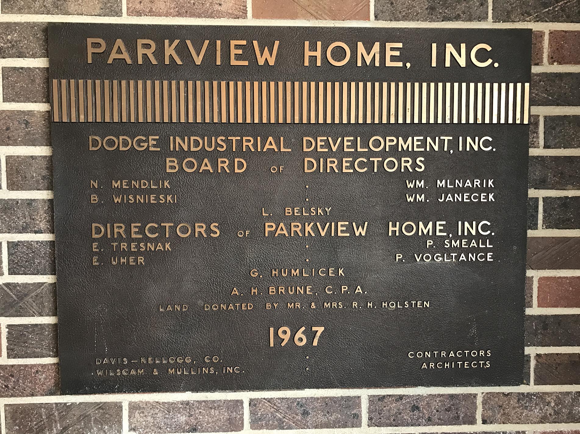 Parkview Sign